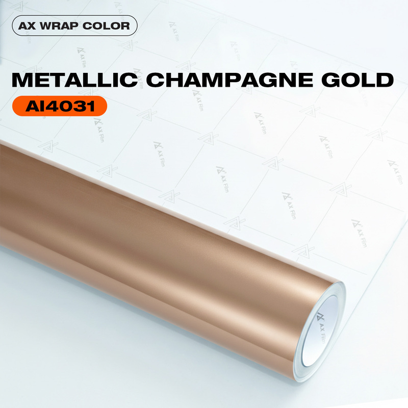 AX WRAP COLOR - METALLIC CHAMPAGNE GOLD